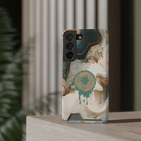 "Baroque" Phone Case With Card Holder