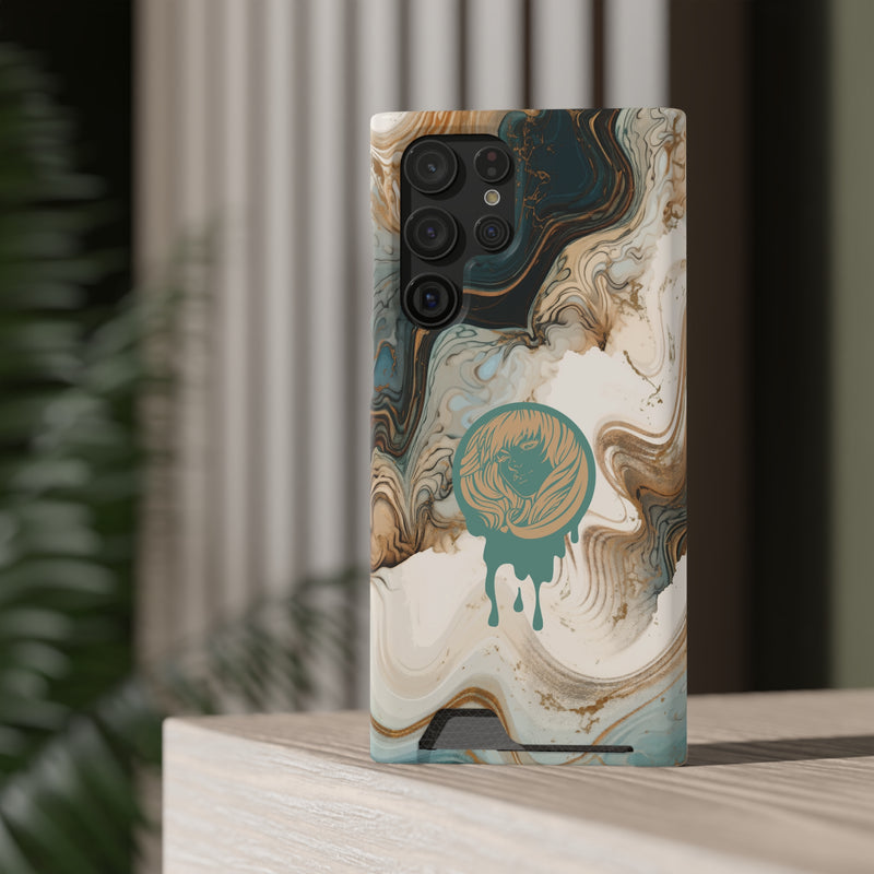 "Baroque" Phone Case With Card Holder