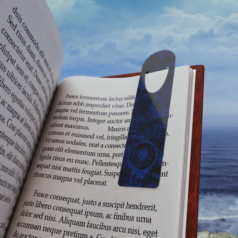 "Deep" Metallic Bookmark - Made with Aluminum