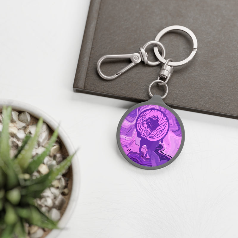 "Lavender" ADA Supporter Keyring Tag