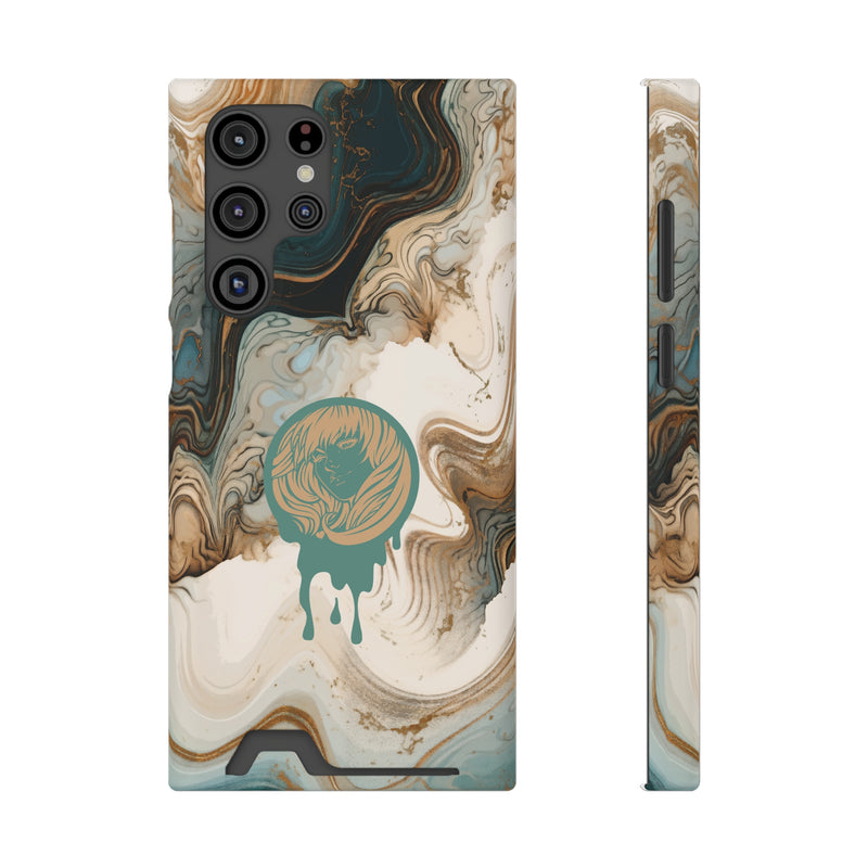 "Baroque" Phone Case With Card Holder