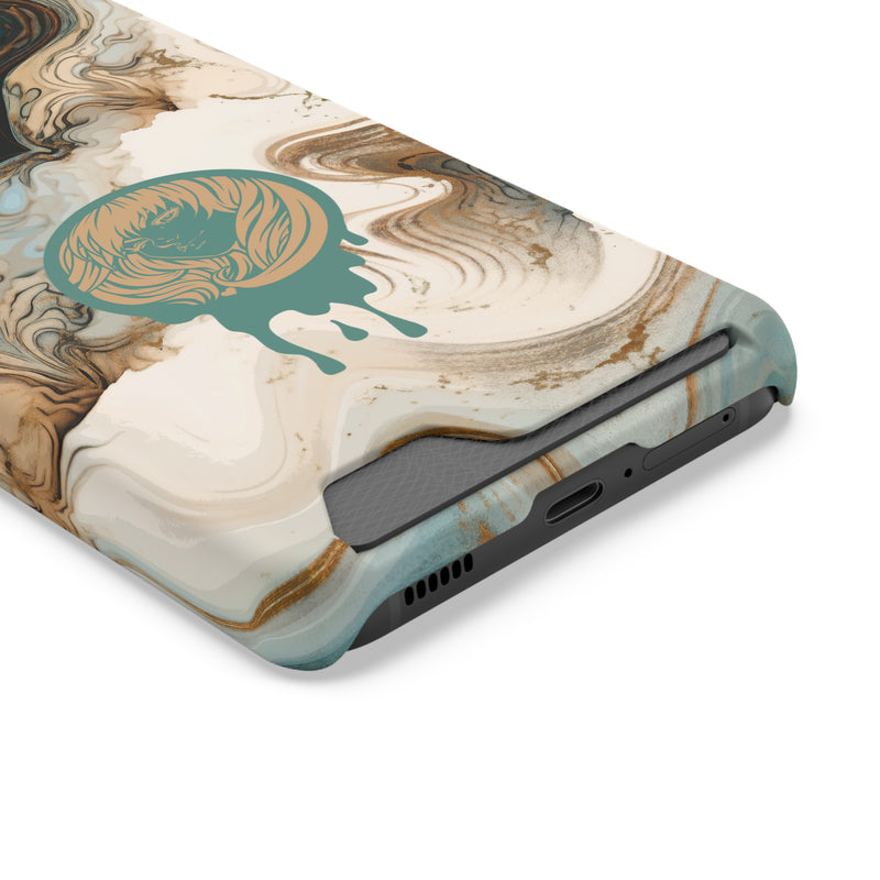 "Baroque" Phone Case With Card Holder