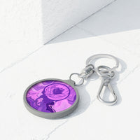 "Lavender" ADA Supporter Keyring Tag