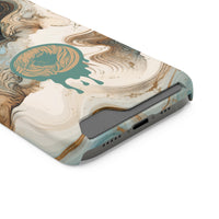 "Baroque" Phone Case With Card Holder