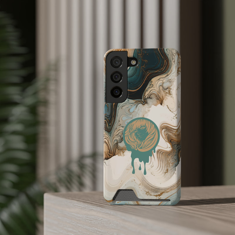 "Baroque" Phone Case With Card Holder