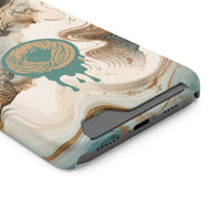 "Baroque" Phone Case With Card Holder