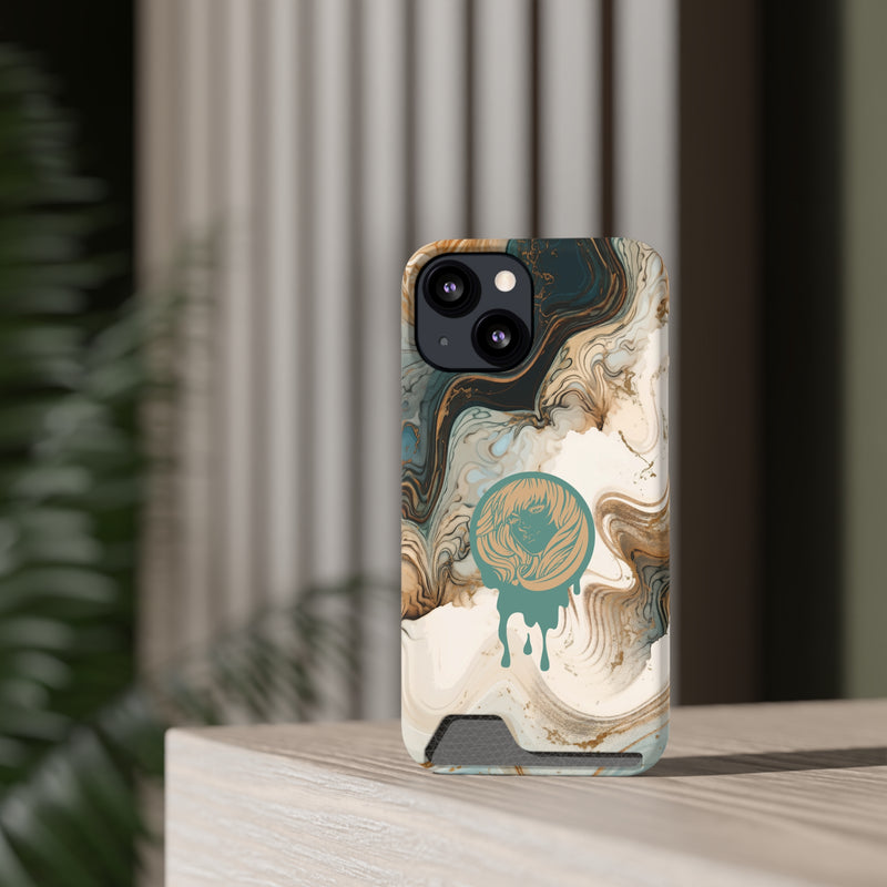 "Baroque" Phone Case With Card Holder