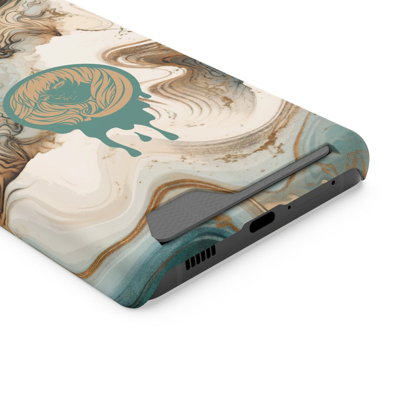 "Baroque" Phone Case With Card Holder