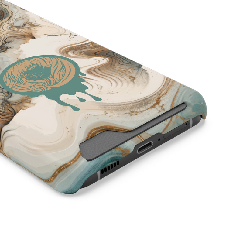 "Baroque" Phone Case With Card Holder