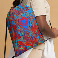 "LET UP" Drawstring bag