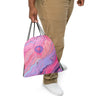 "Bubblegum" Drawstring bag