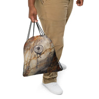 "Metamorphic" Drawstring bag