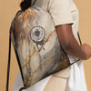 "Metamorphic" Drawstring bag