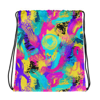 "Burst" Drawstring bag