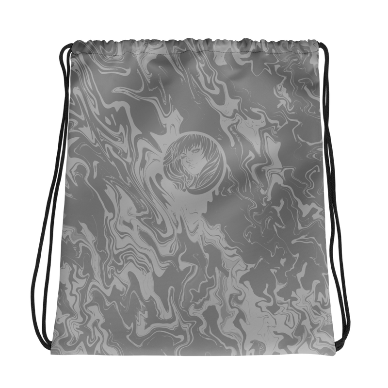 "Carbon" Drawstring bag