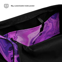 "Lavender" Duffle bag