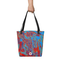 "LET UP" Tote bag