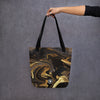 "Burnished" Tote bag