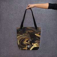 "Burnished" Tote bag