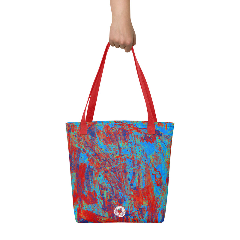 "LET UP" Tote bag