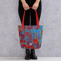 "LET UP" Tote bag