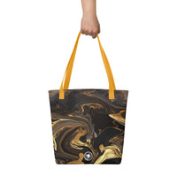 "Burnished" Tote bag