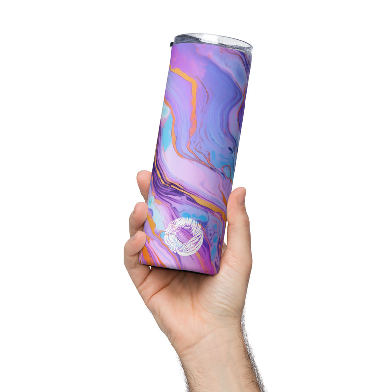 "Amethyst" Stainless steel tumbler