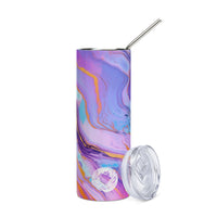 "Amethyst" Stainless steel tumbler