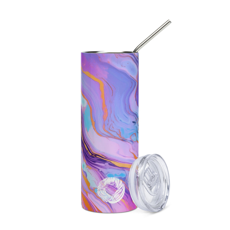 "Amethyst" Stainless steel tumbler