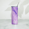 "Lilac" Stainless steel tumbler