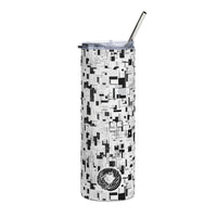 "Bias" Stainless steel tumbler