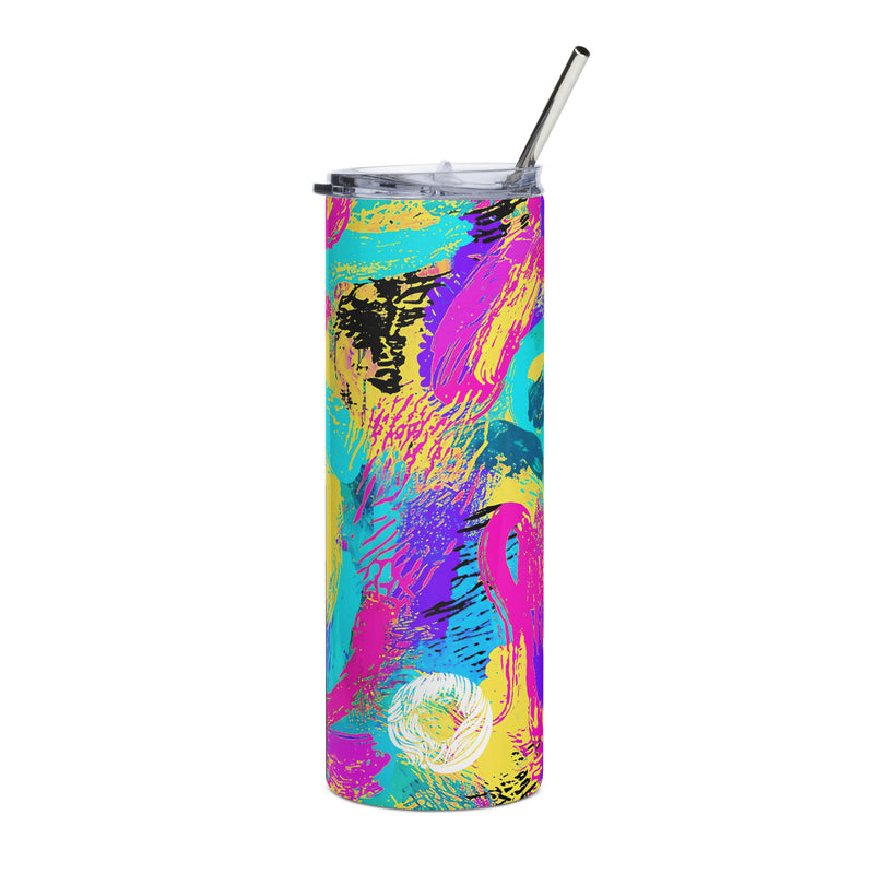 "Burst" Stainless steel tumbler