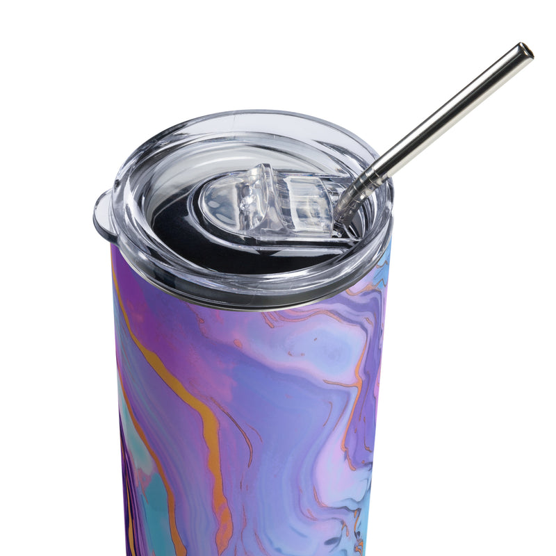 "Amethyst" Stainless steel tumbler