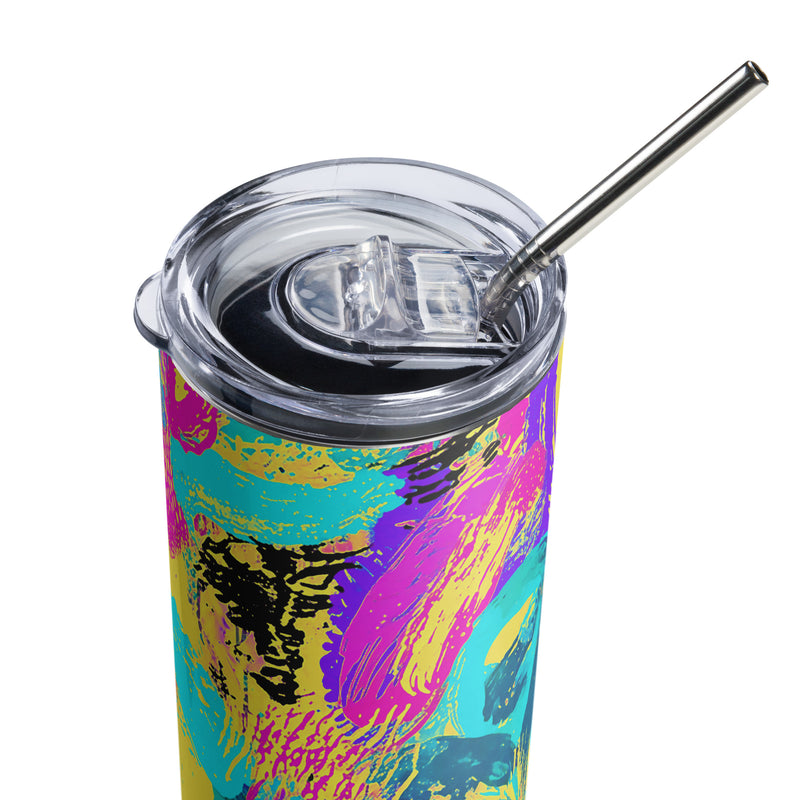 "Burst" Stainless steel tumbler